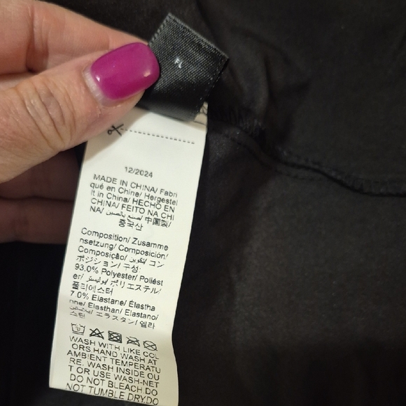 SHEIN Blue and Gold Floral Blouse - Picture 5 of 6